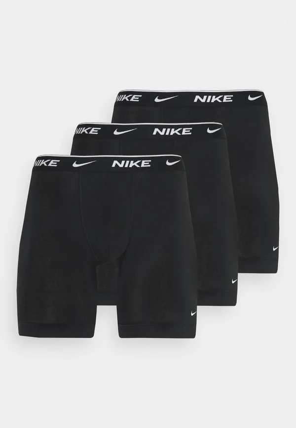 DAY STRETCH BRIEF LONG 3 PACK - Panties - black
