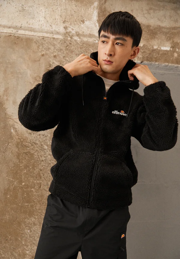 DAZOLA - Fleecejacke - black