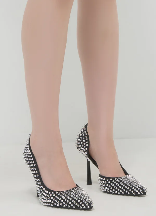 DÉCOLLETÉ CON BORCHIE  - High Heel Pumps - nero