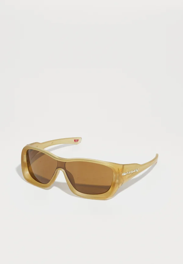 DE LA SALLE UNISEX - Sportbrille - matte trans light curry