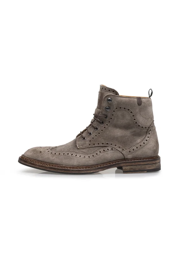 DE MOKER 0402 - Schnürstiefelette - taupe