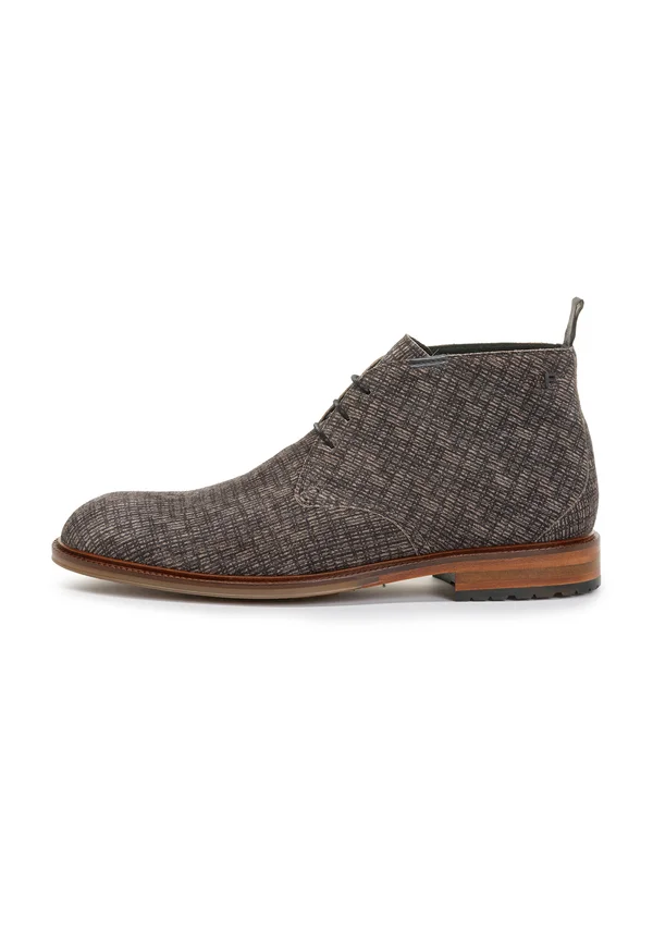 DE NORMER 01.01 - Schnürstiefelette - taupe