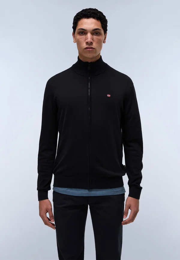 DECATUR - Strickjacke - black