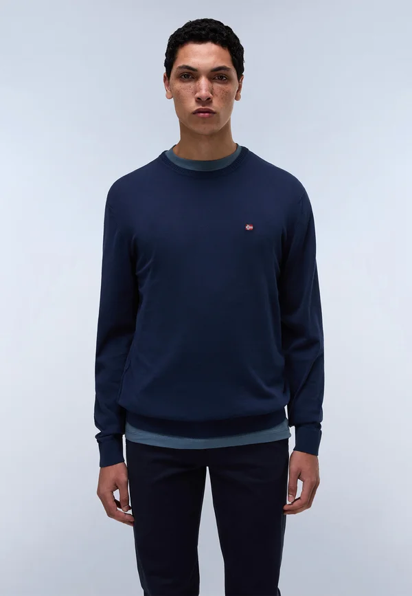 DECATUR - Strickpullover - blu marine