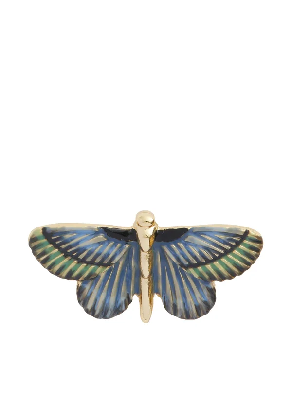 Deco Butterfly - Brosche - blue