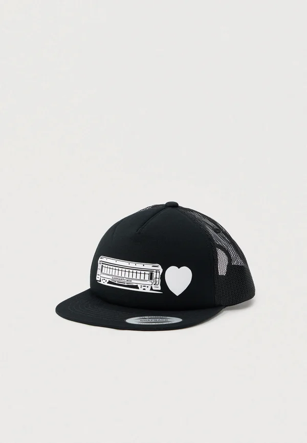 DECONSTRUCTED TRUCKER UNISEX - Cap - black