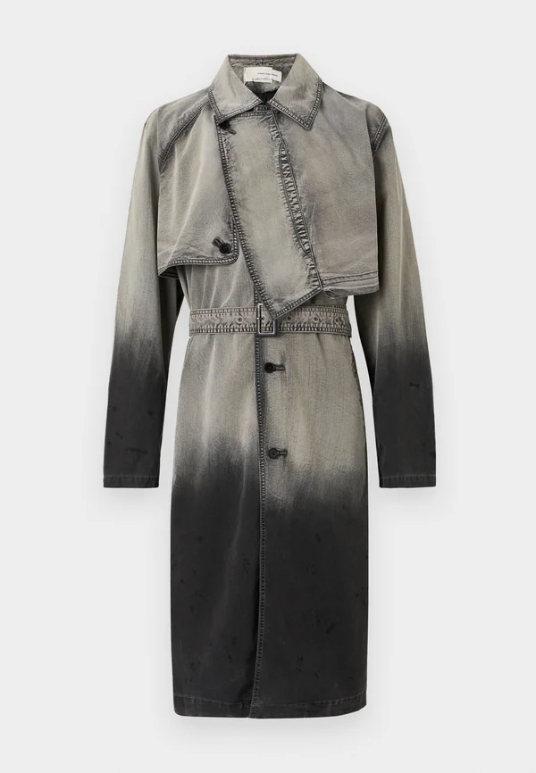 DECONSTRUCTION UNISEX - Trenchcoat - black