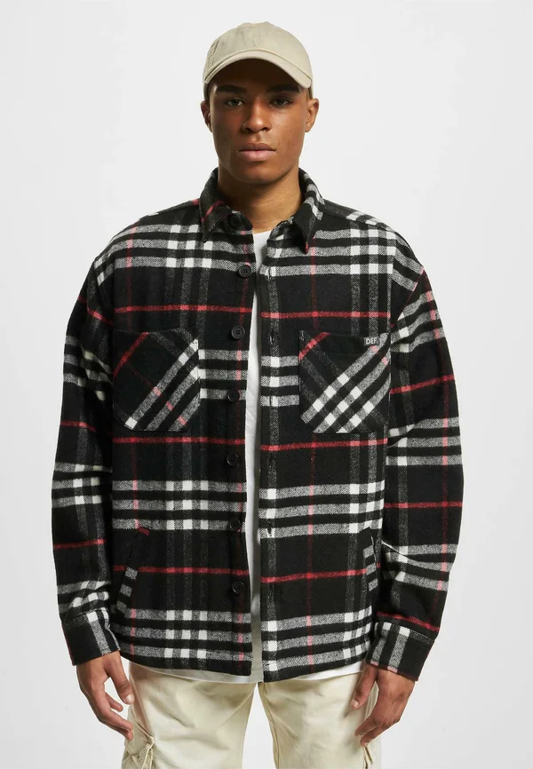 DEF   - Leichte Jacke - black red