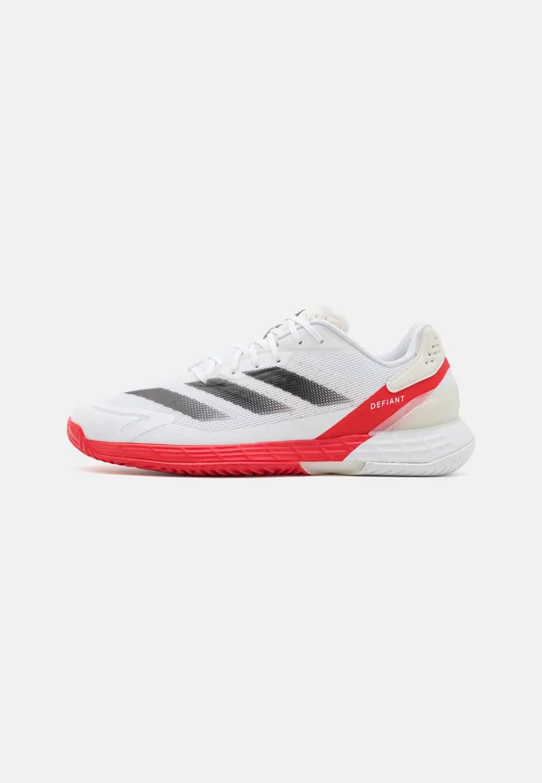 DEFIANT SPEED 2.0 TENNIS - Multicourt Tennisschuh - footwear white/core black/pure ruby