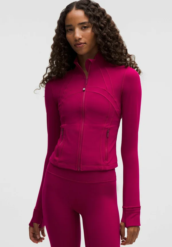 DEFINE NULU - Sweatjacke - berry rumble