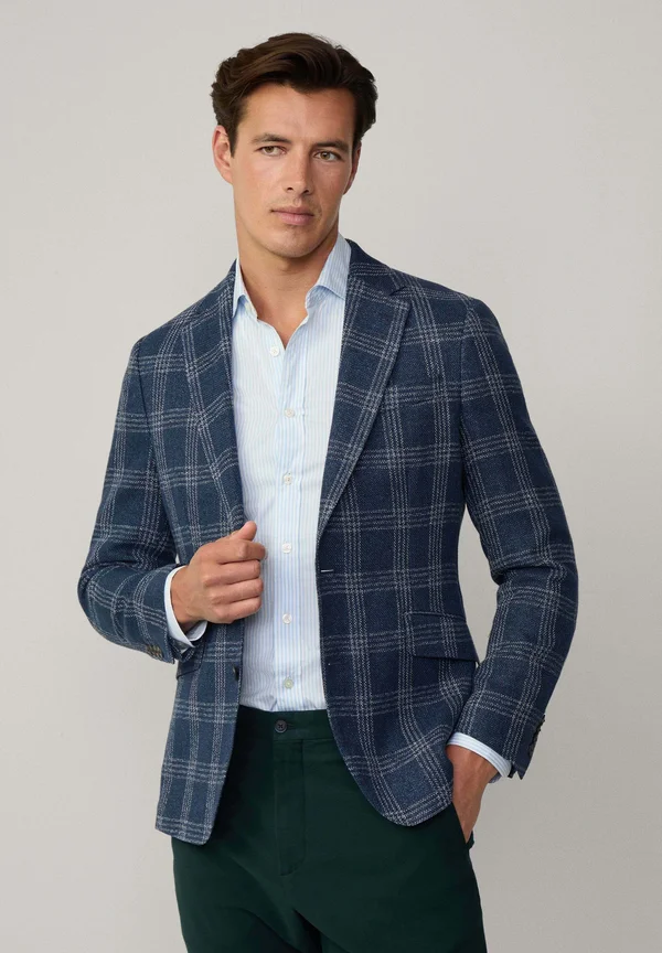 DELAVE CHECK - Sakko - navy