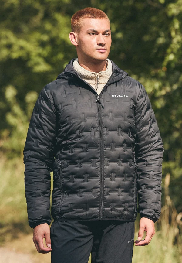 DELTA RIDGE™ II DOWN HOODED JACKET - Daunenjacke - black