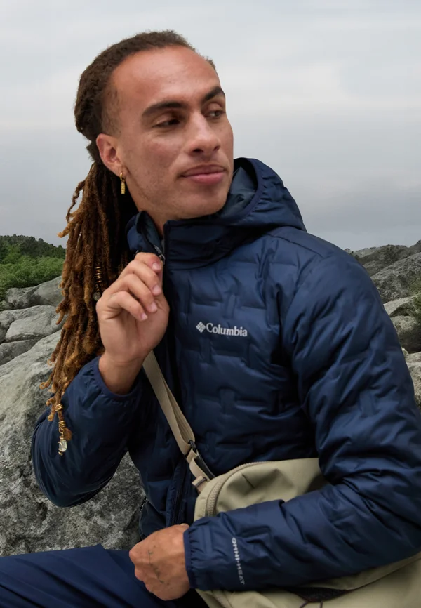 DELTA RIDGE™ II DOWN HOODED JACKET - Daunenjacke - collegiate navy