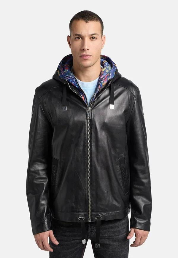DEMATTIA - Lederjacke - schwarz