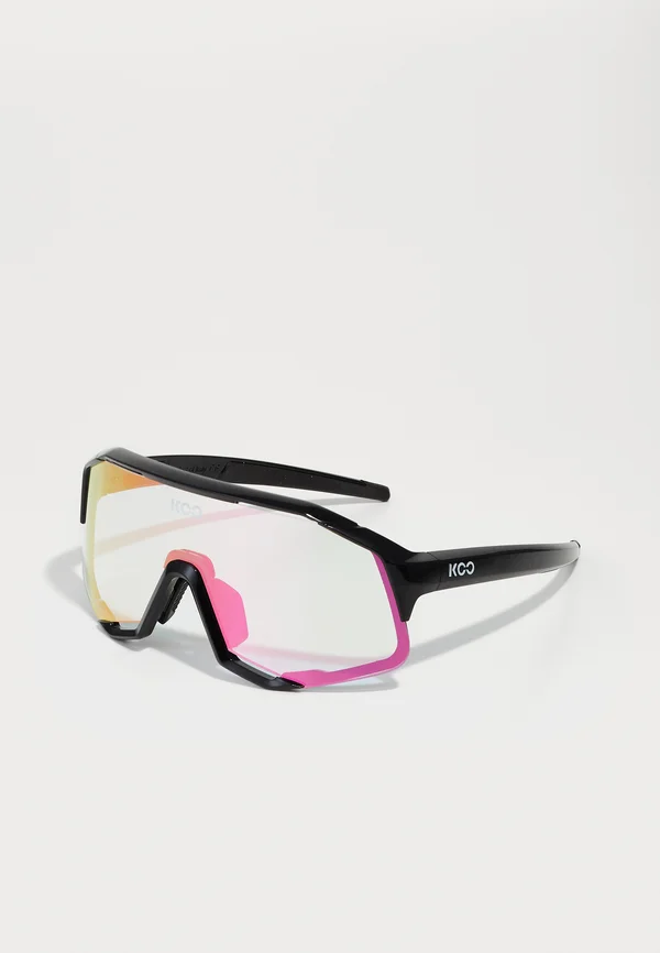 DEMOS UNISEX - Sportbrille - black/fuchsia