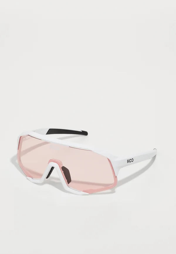 DEMOS UNISEX - Sportbrille - white/pink