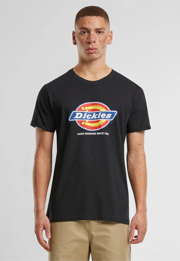 DENISON - T-Shirt print - black