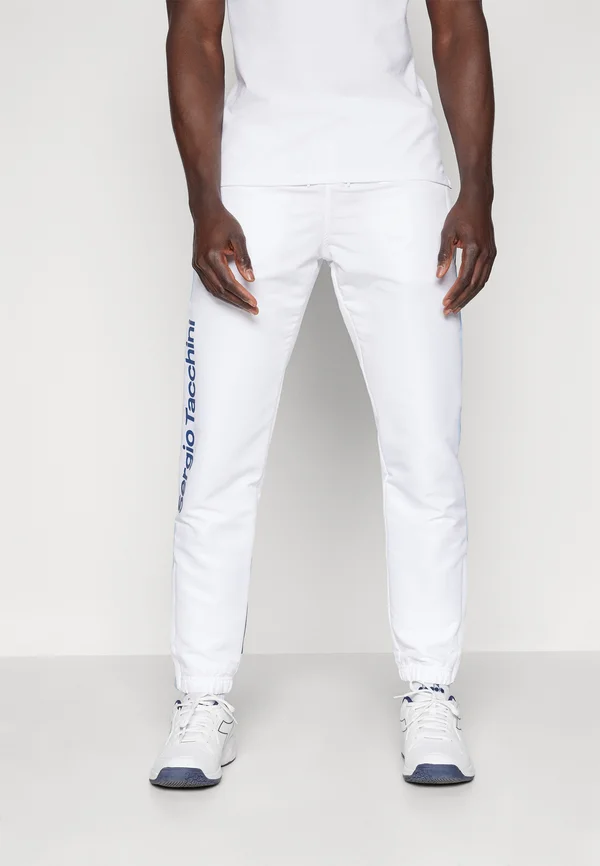 DENSO PANTS - Jogginghose - white/blue bell