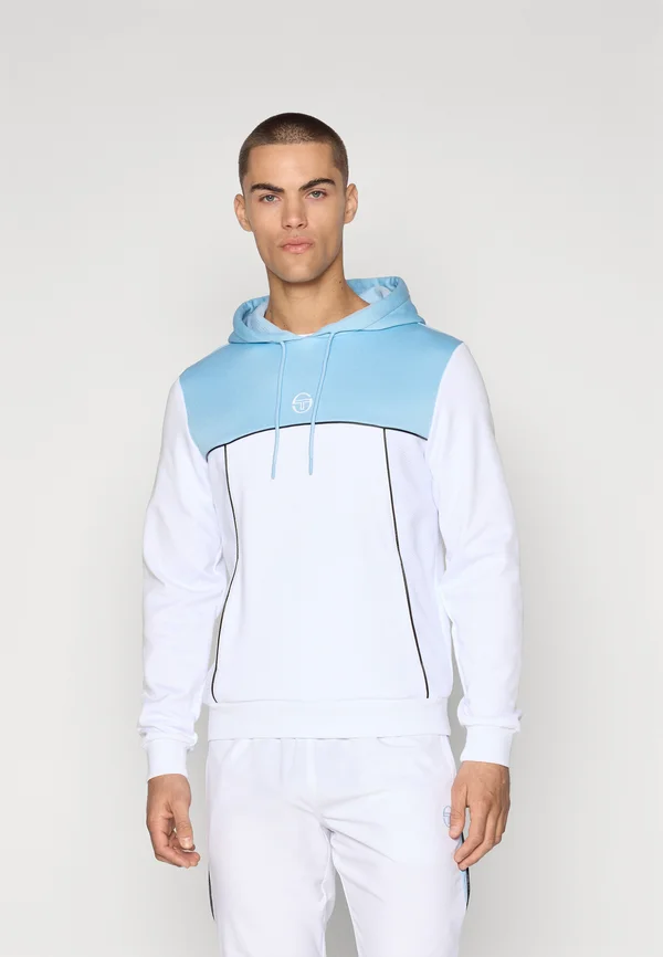 DERIVA HOODIE TRACKTOP - Kapuzenpullover - white/blue bell