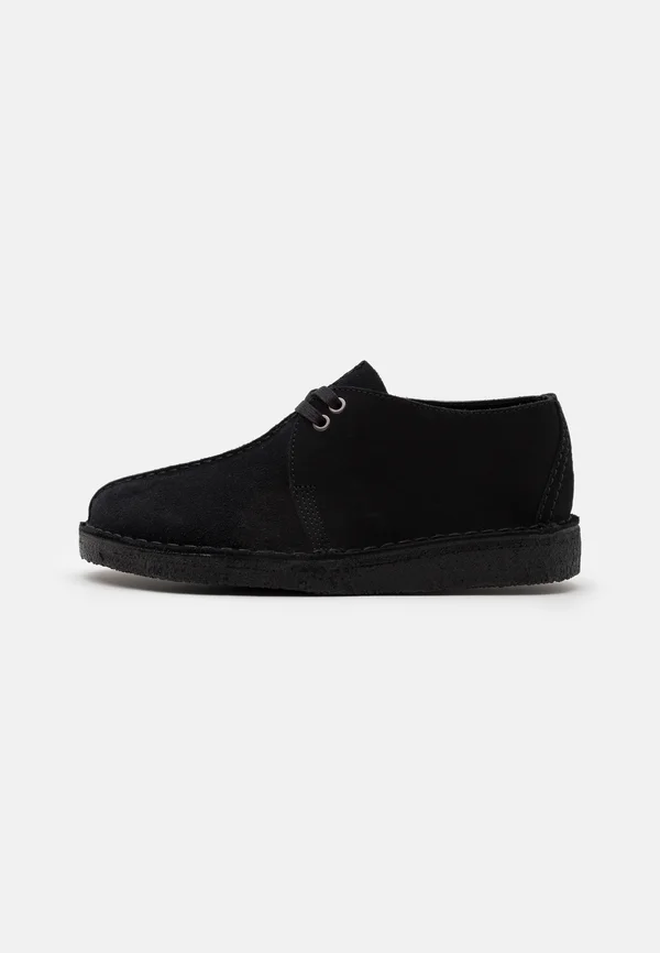DESERT TREK - Sportlicher Schnürer - black