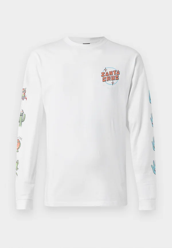 DESERT TRIPPER DOT UNISEX - Langarmshirt - white