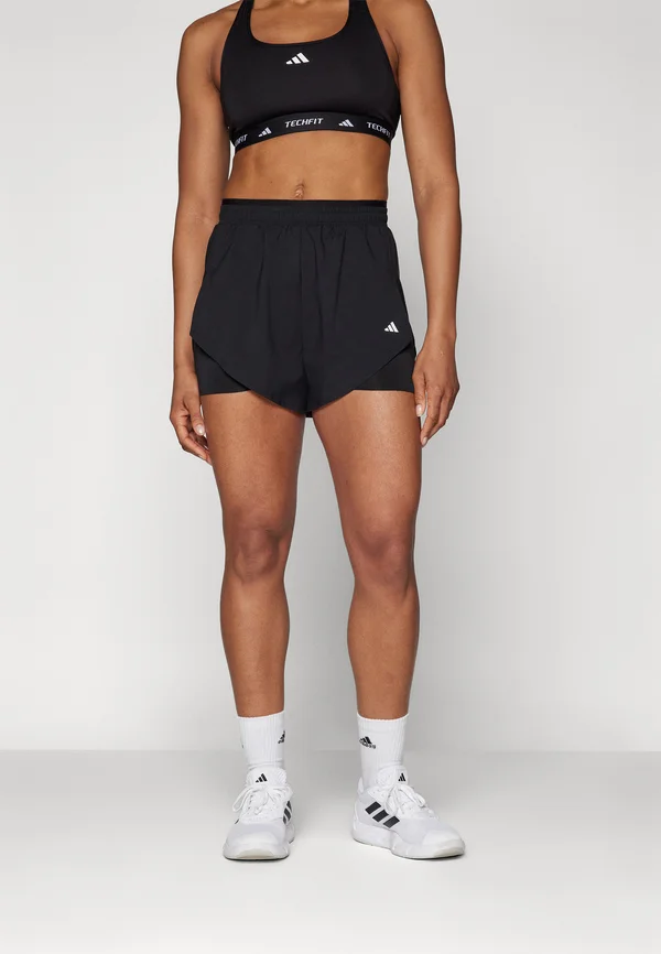 DESIGNED  - 2-in-1 Shorts - black