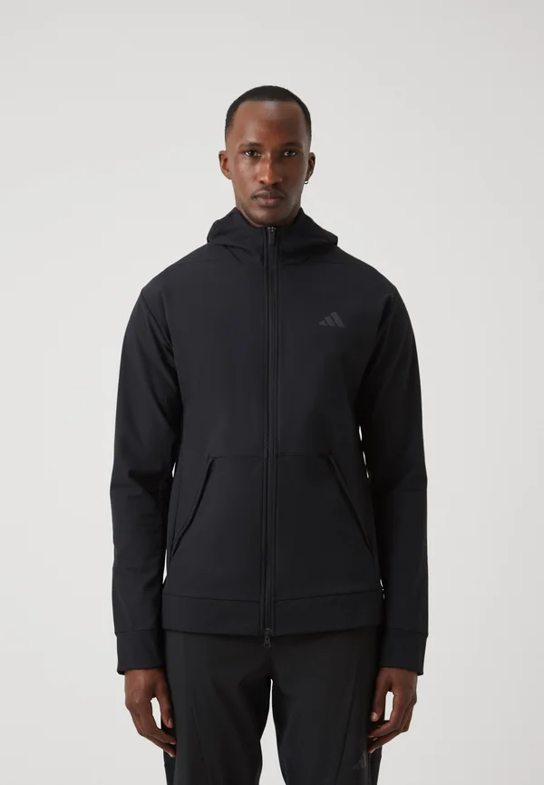 DESIGNED FOR COLD.RDY FULL-ZIP - Fleecejacke - black