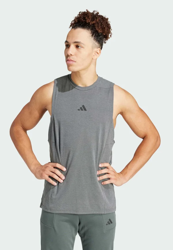 DESIGNED FOR WORKOUT - Top - dgh solid grey