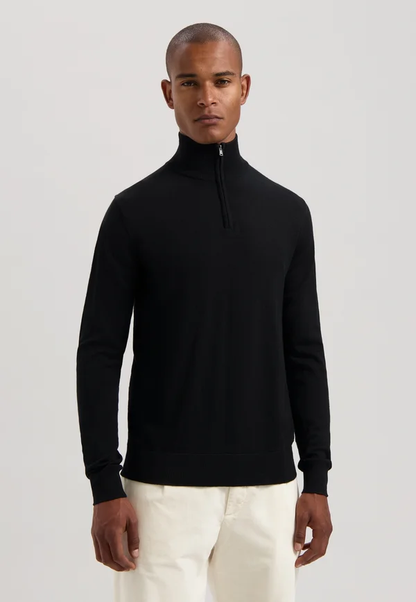 DESTIN SKIPPER - Strickpullover - black