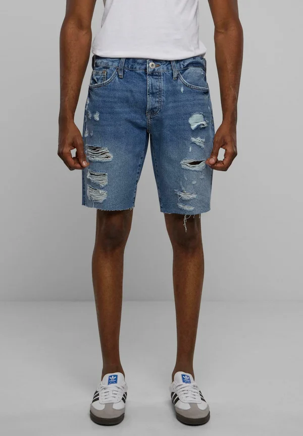 DESTROYED  - Jeans Shorts - blue