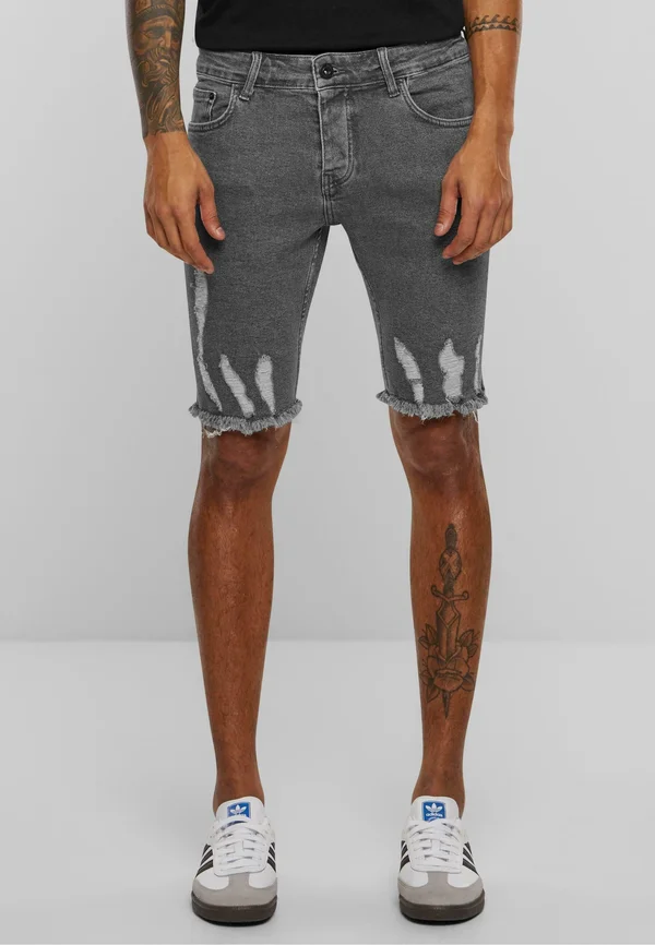 DESTROYED  - Jeans Shorts - grey