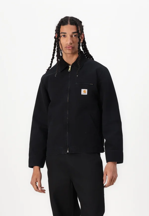 DETROIT JACKET - Jeansjacke - black