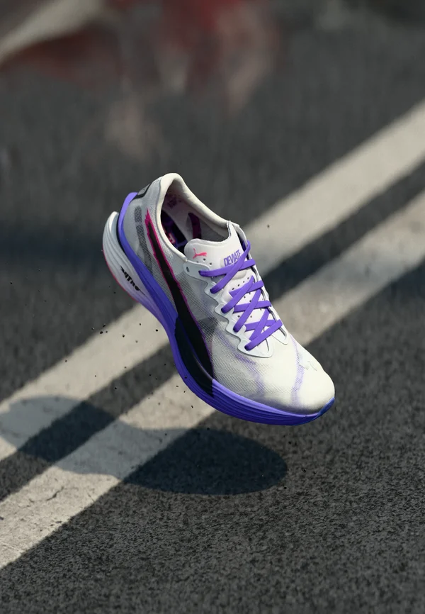 DEVIATE NITRO ELITE 3 DIGITOKYO - Laufschuh Straße - white/dark amethyst