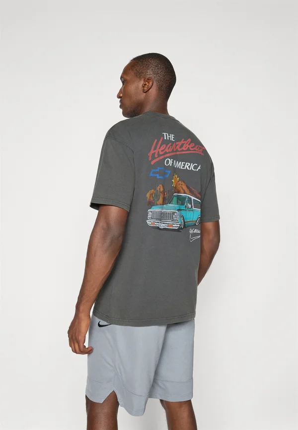 DEVIN BOOKER TEE - T-Shirt print - anthracite