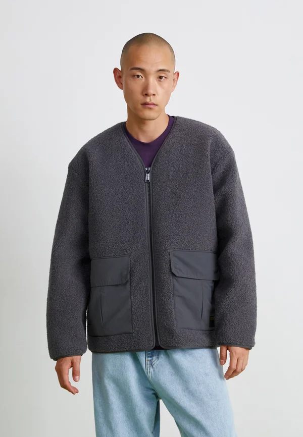 DEVIN LINER - Fleecejacke - graphite