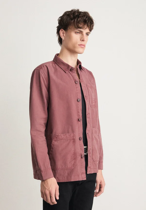 DEWSBURY GARMENT DYED OVERSHIRT - Übergangsjacke - desert clay