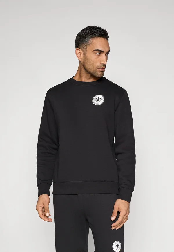 DFB SMALL RETRO CREST CREW - Nationalmannschaft - black