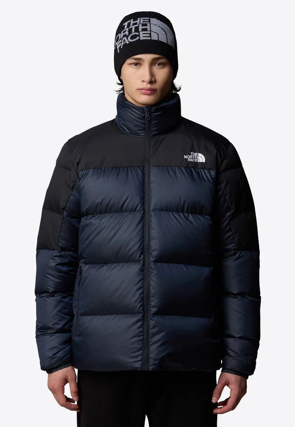 DIABLO DOWN JACKET - Daunenjacke - shady blue black heathe