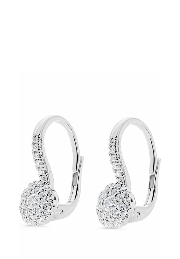 DIAMANT - Ohrringe - weißgold