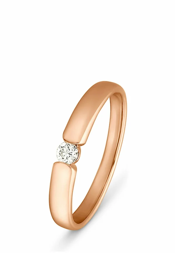 DIAMANT - Ring - rotgold-coloured