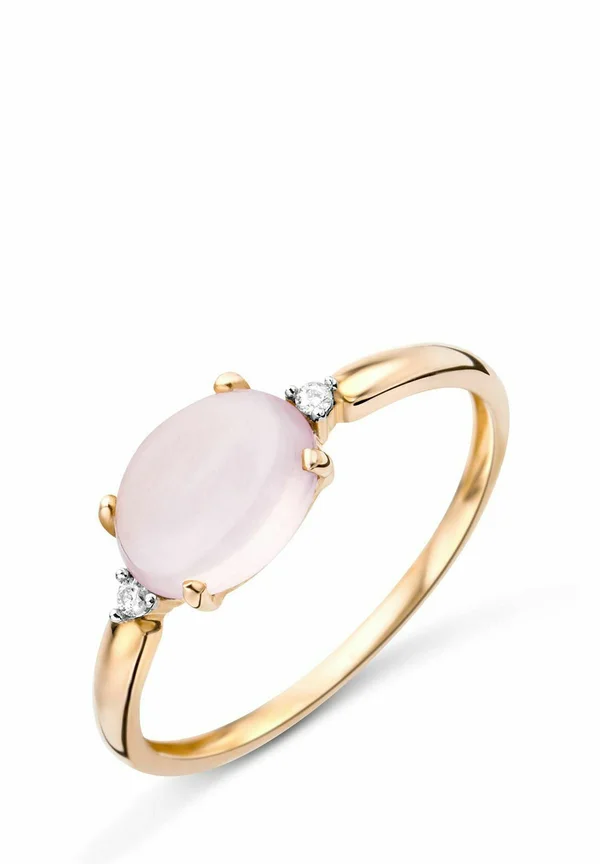 DIAMOND AND QUARTZ - Ring - rose gold-coloured