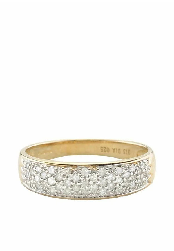 DIAMOND PAVE - Ring - gold-coloured