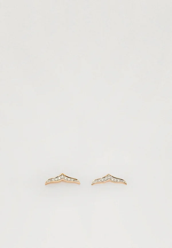 DIAMOND WISE STUDS - Ohrringe - rose gold-coloured
