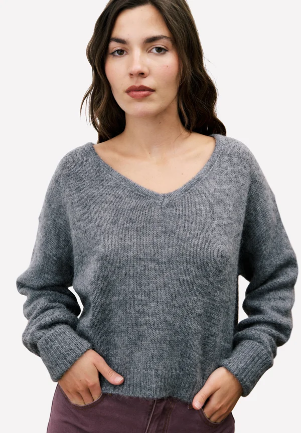 DICKENS - Strickpullover - gris