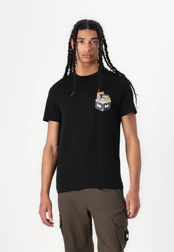DIGGIN - T-Shirt print - black