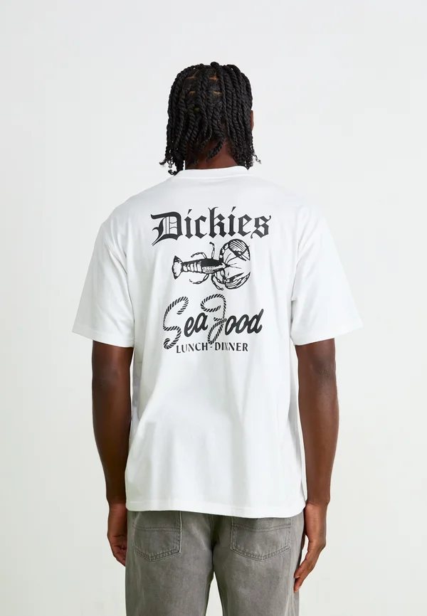 DINER TEE - T-Shirt print - white