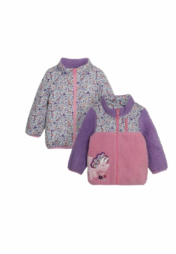 DINO APPLIQUÉ REGULAR FIT - Sweatjacke - lilac