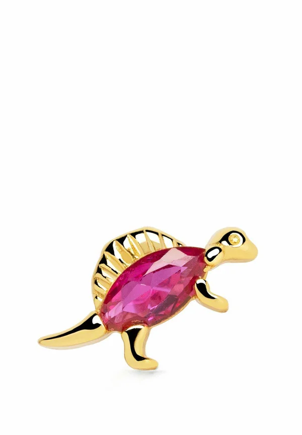 DINO BRONTOSAURUS SKY - Einzelner Ohrring - raspberry