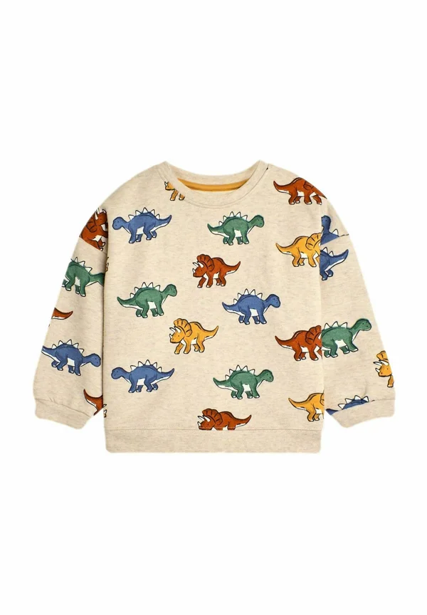 DINOSAUR PRINT-REGULAR FIT - Sweatshirt - natural