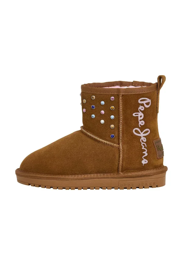 DISS STUDS  - Snowboot/Winterstiefel - cognac brown